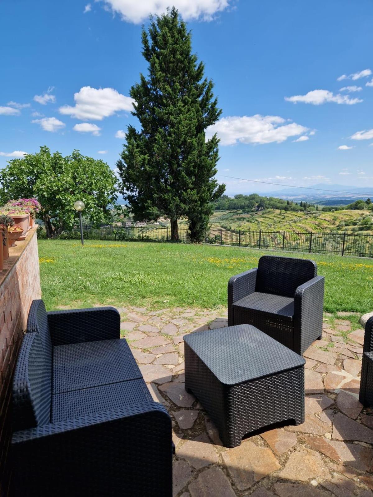 Villa Orizzonte Castelnuovo Berardenga Exteriör bild